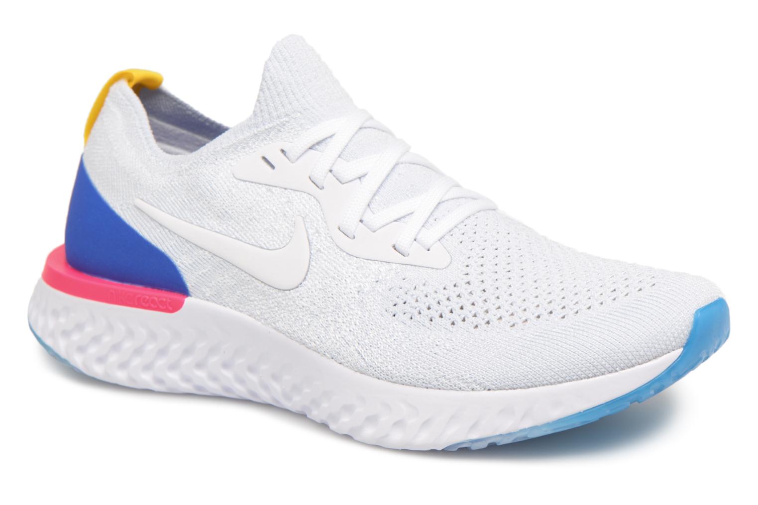 Zapatos promocionales Nike Wmns Nike Epic React Flyknit (Blanco) - Zapatillas de deporte Venta de liquidación de temporada Zapatos promocionales Nike Wmns Nike Epic React Flyknit (Blanco) - Zapatillas de deporte Venta de liquidación de temporada